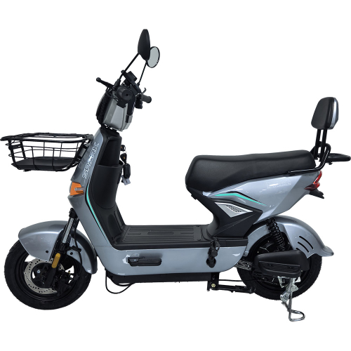 Велосипед з електромотором SPARK FREE 14" 60V/1000W/25Ah срібний