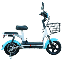 Велосипед с электромотором SPARK COMPACT 14" 48V/400W/12Ah Блакитний