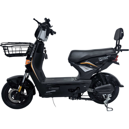 Велосипед з електромотором SPARK FREE 14" 60V/1000W/25Ah чорний