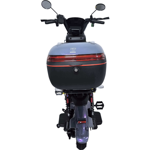 Велосипед з електромотором SPARK BOOST 14" 72V/1200W/25Ah сірий з жовтим