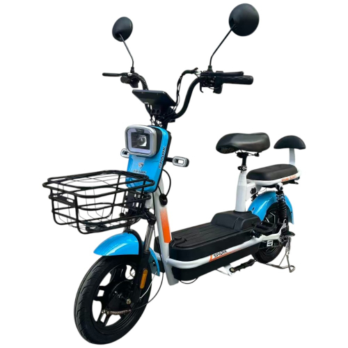 Велосипед з електромотором SPARK BUDDY 14" 48V/500W/12Ah синій