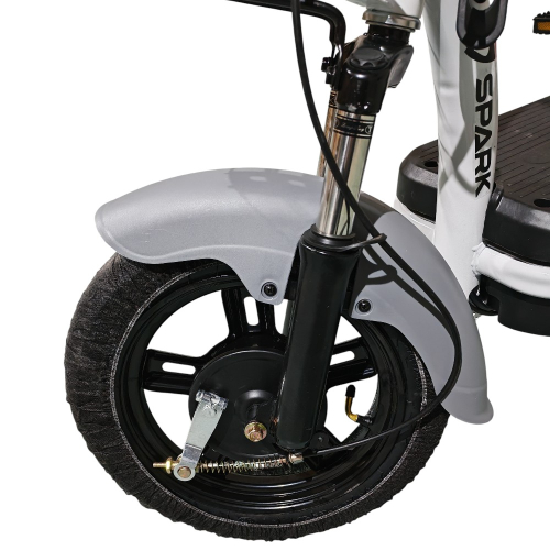 Велосипед з електромотором SPARK COMPACT 14" 48V/400W/12Ah Сірий