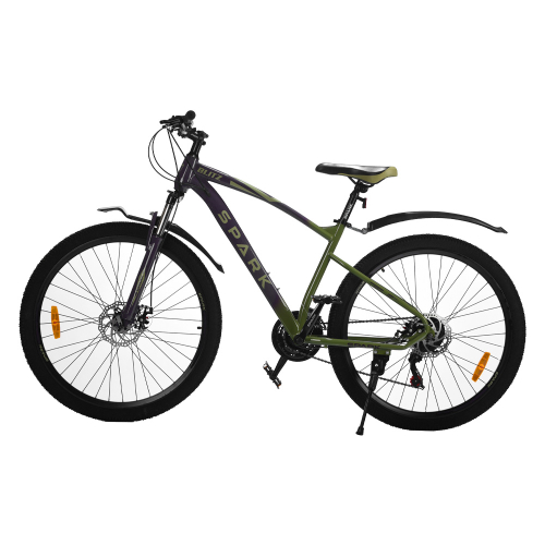 Велосипед SPARK BLITZ (колеса - 27,5", сталева рама - 17") фіолетовий з темно-оливковим