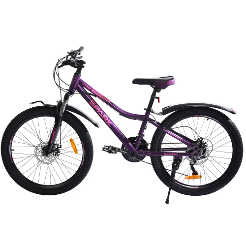 Велосипед SPARK LINK (колеса - 24", сталева рама - 12") фіолетовий Велосипед SPARK LINK (колеса - 24", сталева рама - 12") фіолетовий