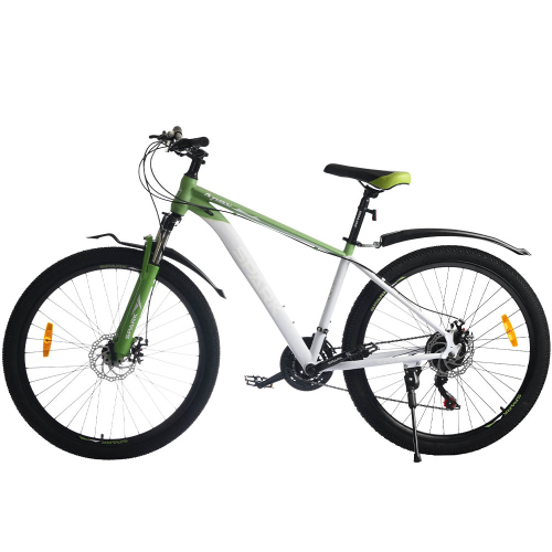 Велосипед SPARK APEX (колеса - 27,5", сталева рама - 17") зелений із світло-сірим Велосипед SPARK APEX (колеса - 27,5", сталева рама - 17") зелений із світло-сірим