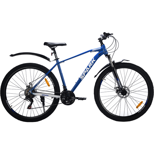 Велосипед SPARK BREEZE (колеса - 29", алюмінієва рама - 19") синій із сірим