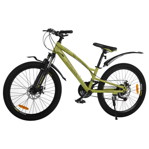 Велосипед SPARK SURF (колеса - 24", сталева рама - 11") салатовий Велосипед SPARK SURF (колеса - 24", сталева рама - 11") салатовий