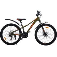 Велосипед SPARK AXION (колеса – 26", алюмінієва рама – 13") темно-оливковий
