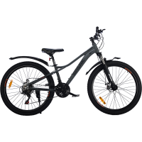 Велосипед SPARK AXION (колеса - 26", алюмінієва рама - 13") графітовий