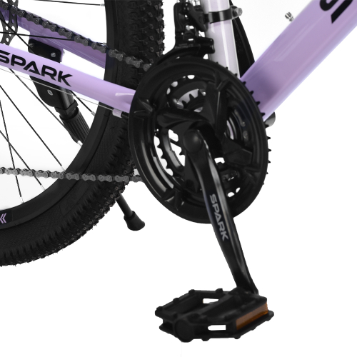 Велосипед SPARK FURY (колеса - 26", сталева рама - 13") бузковий