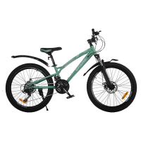 Велосипед SPARK SURF (колеса - 24", сталева рама - 12") м'ятний
