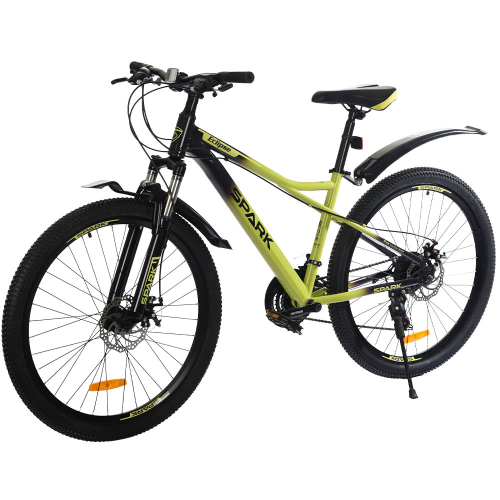 Велосипед SPARK ECLIPSE (колеса – 26", сталева рама – 13") салатовий з чорним Велосипед SPARK ECLIPSE (колеса – 26", сталева рама – 13") салатовий з чорним