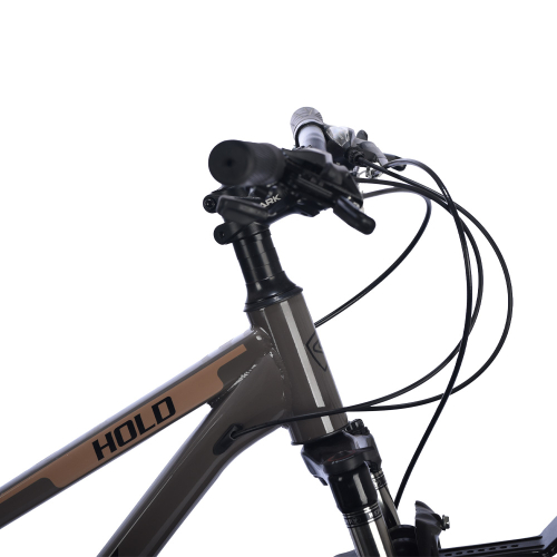 Велосипед SPARK HOLD (колеса - 24", сталева рама - 11") темно-графітовий Велосипед SPARK HOLD (колеса - 24", сталева рама - 11") темно-графітовий
