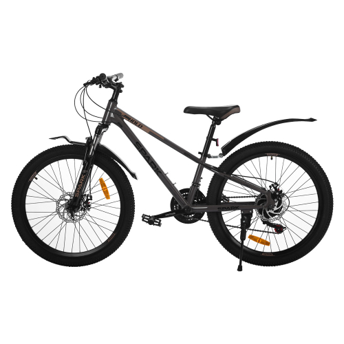 Велосипед SPARK HOLD (колеса - 24", сталева рама - 11") темно-графітовий Велосипед SPARK HOLD (колеса - 24", сталева рама - 11") темно-графітовий