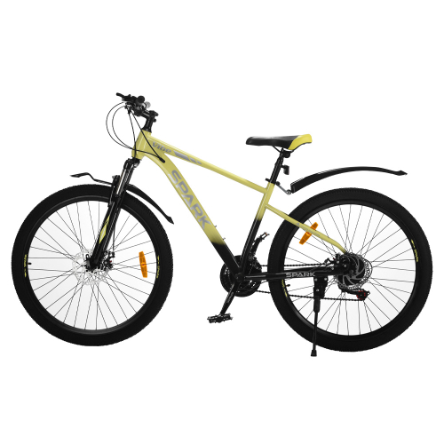 Велосипед SPARK VIBE (колеса – 27,5", сталева рама – 17") лаймовий з чорним