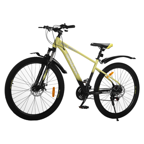 Велосипед SPARK VIBE (колеса – 27,5", сталева рама – 17") лаймовий з чорним