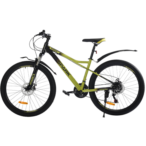 Велосипед SPARK ECLIPSE (колеса – 26", сталева рама – 13") салатовий з чорним Велосипед SPARK ECLIPSE (колеса – 26", сталева рама – 13") салатовий з чорним