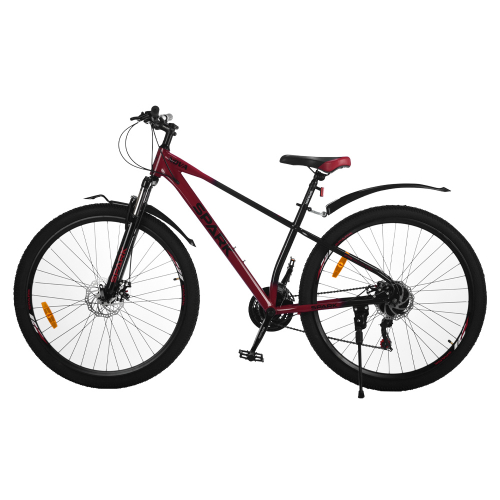Велосипед SPARK NOVA (колеса – 29", сталева рама – 17") вишневий з чорним