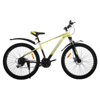 Велосипед SPARK VIBE (колеса – 27,5", сталева рама – 17") лаймовий з чорним