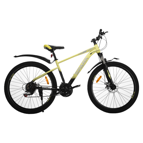Велосипед SPARK VIBE (колеса – 27,5", сталева рама – 17") лаймовий з чорним