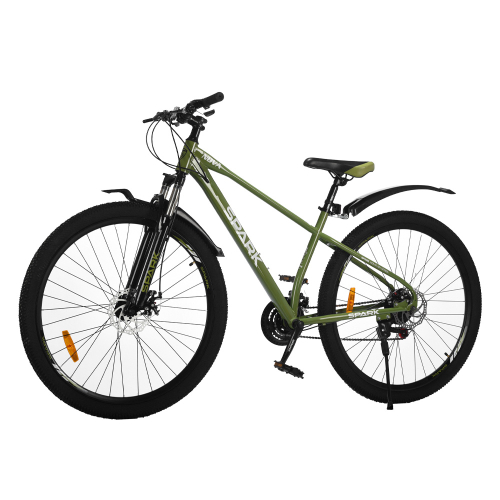 Велосипед SPARK NOVA (колеса – 29", сталева рама – 17") оливковий