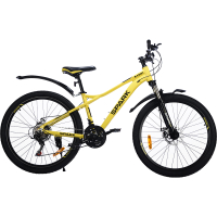 Велосипед SPARK AXION (колеса – 26", алюмінієва рама – 15") жовтий