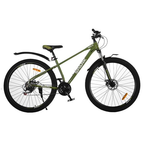 Велосипед SPARK NOVA (колеса – 29", сталева рама – 17") оливковий