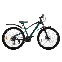 Велосипед SPARK BLITZ (колеса - 27,5", сталева рама - 15") темно-зелений з чорним