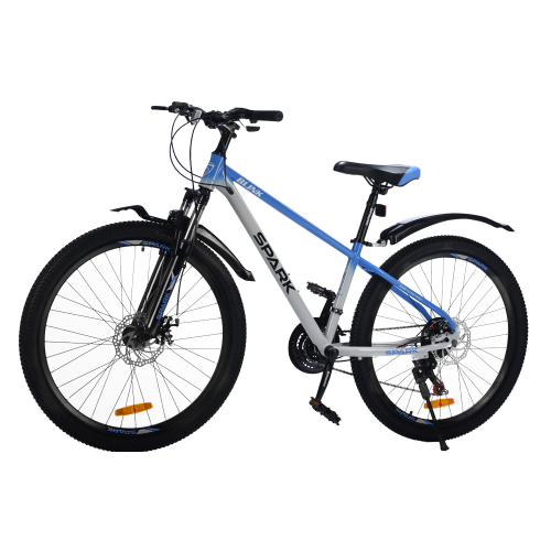 Велосипед SPARK BLINK (колеса - 26", сталева рама - 13") синій із сірим Велосипед SPARK BLINK (колеса - 26", сталева рама - 13") синій із сірим