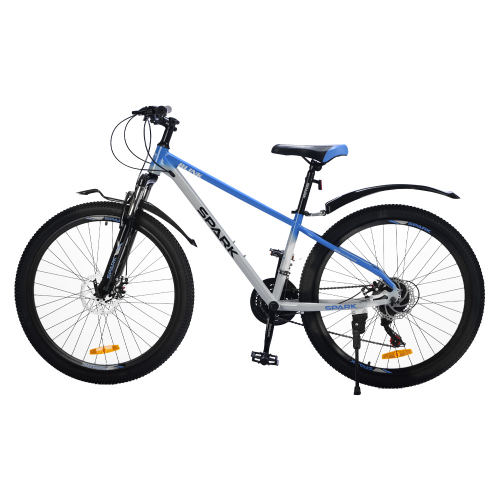 Велосипед SPARK BLINK (колеса - 26", сталева рама - 13") синій із сірим Велосипед SPARK BLINK (колеса - 26", сталева рама - 13") синій із сірим