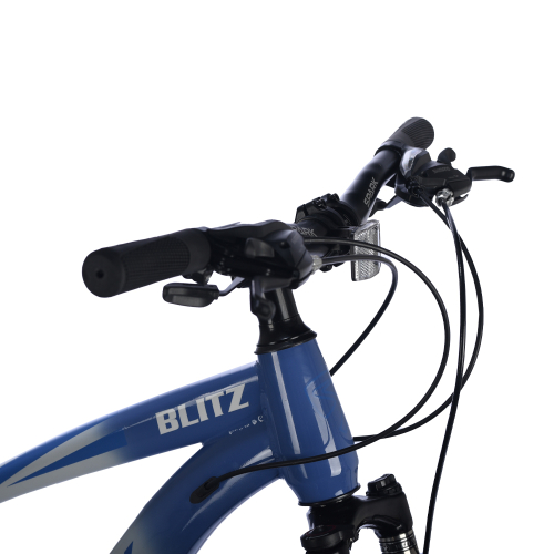 Велосипед SPARK BLITZ (колеса - 27,5", сталева рама - 15") синій із сірим