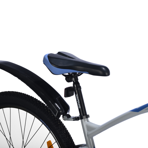 Велосипед SPARK BLITZ (колеса - 27,5", сталева рама - 15") синій із сірим