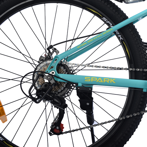 Велосипед SPARK ASTRO (колеса - 26", алюмінієва рама - 13") бірюзовий Велосипед SPARK ASTRO (колеса - 26", алюмінієва рама - 13") бірюзовий