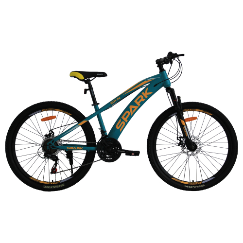 Велосипед SPARK ROYAL (колеса - 26", стальная рама - 14") бирюзовый
