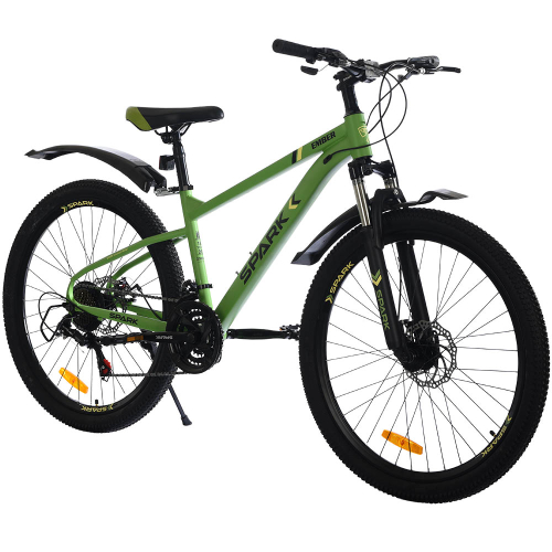 Велосипед SPARK EMBER (колеса - 26", сталева рама - 15") салатовий Велосипед SPARK EMBER (колеса - 26", сталева рама - 15") салатовий