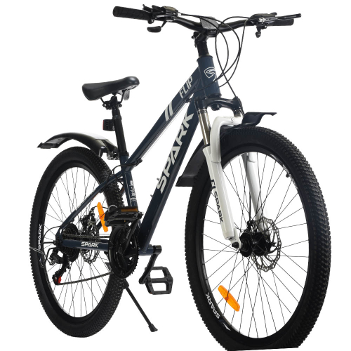 Велосипед SPARK FLIP (колеса – 26", сталева рама – 13") графітовий