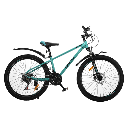 Велосипед SPARK BLINK (колеса - 26", сталева рама - 13") м'ятний