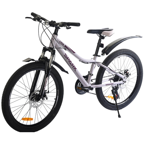 Велосипед SPARK LINK (колеса - 24", сталева рама - 12") світло-бузковий