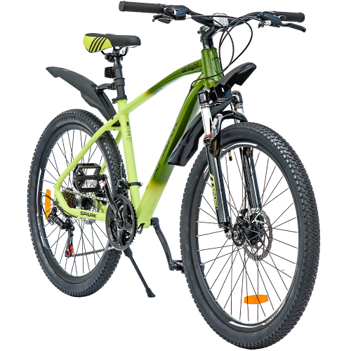 Велосипед SPARK DELIGHT (колеса – 26", алюмінієва рама – 17") (зелений з салатовим) Велосипед SPARK DELIGHT (колеса – 26", алюмінієва рама – 17") (зелений з салатовим)