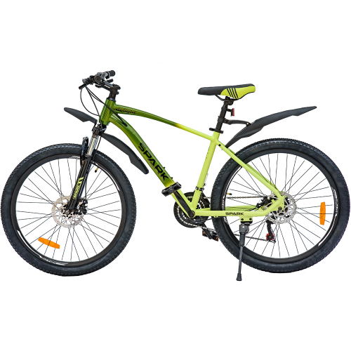 Велосипед SPARK DELIGHT (колеса – 26", алюмінієва рама – 17") (зелений з салатовим) Велосипед SPARK DELIGHT (колеса – 26", алюмінієва рама – 17") (зелений з салатовим)
