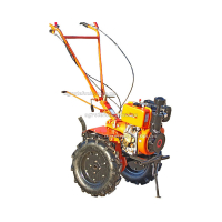 Мотоблок TT-1100B-ZX (редукторный), двигатель 186F (9 л.с.) - дизель