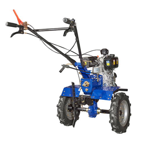 Мотоблок дизельний Powercraft МБ 2060Д (6 к.с.) (колеса 4.00-10) + Фреза (заводська упаковка)