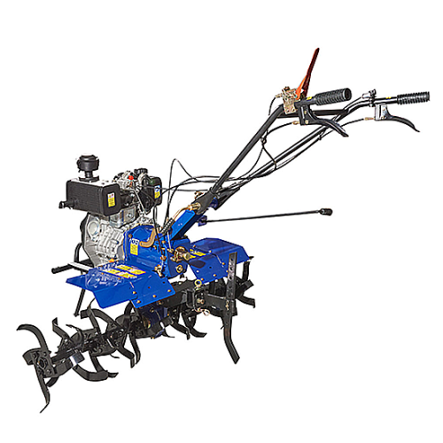 Мотоблок дизельний Powercraft МБ 2060Д (6 к.с.) (колеса 4.00-10) + Фреза (заводська упаковка)