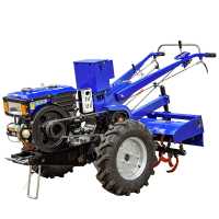 Мотоблок Powercraft МБ 1010ДЕ (10 л.с. , дизель, водяное охлаждение, электростартер, фреза), (Заводская Упаковка)