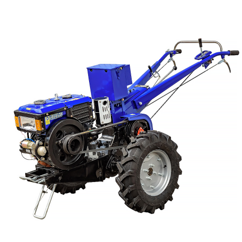 Мотоблок Powercraft МБ 1010ДЕ (10 к.с., дизель, водяне охолодження, електростартер), Без Фрези (Заводська Упаковка)
