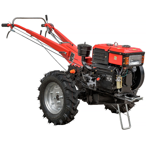 Мотоблок Powercraft МБ 1012Д (12 к.с., дизель, водяне охолодження), Без Фрези (Заводська Упаковка)