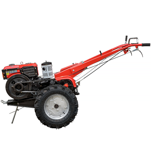Мотоблок Powercraft МБ 1012Д (12 к.с., дизель, водяне охолодження), Без Фрези (Заводська Упаковка)