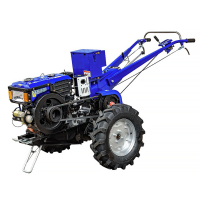 Мотоблок Powercraft МБ 1012ДЕ (12 л.с. , дизель, водяное охлаждение, электростартер), Без Фрезы (Заводская Упаковка)