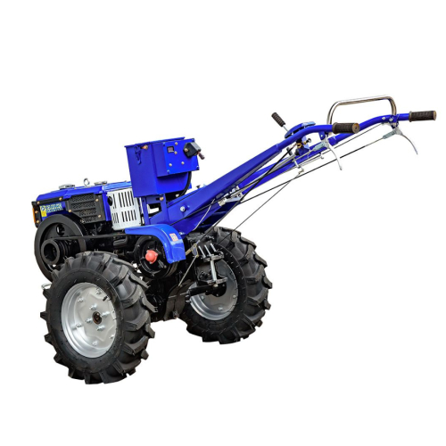 Мотоблок Powercraft МБ 1012ДЕ (12 к.с., дизель, водяне охолодження, електростартер), Без Фрези (Заводська Упаковка)