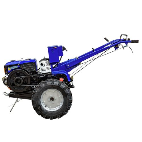 Мотоблок Powercraft МБ 1012ДЕ (12 к.с., дизель, водяне охолодження, електростартер), Без Фрези (Заводська Упаковка)